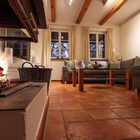 Exklusives Holzhaus Villa Burg  Bagian luar foto