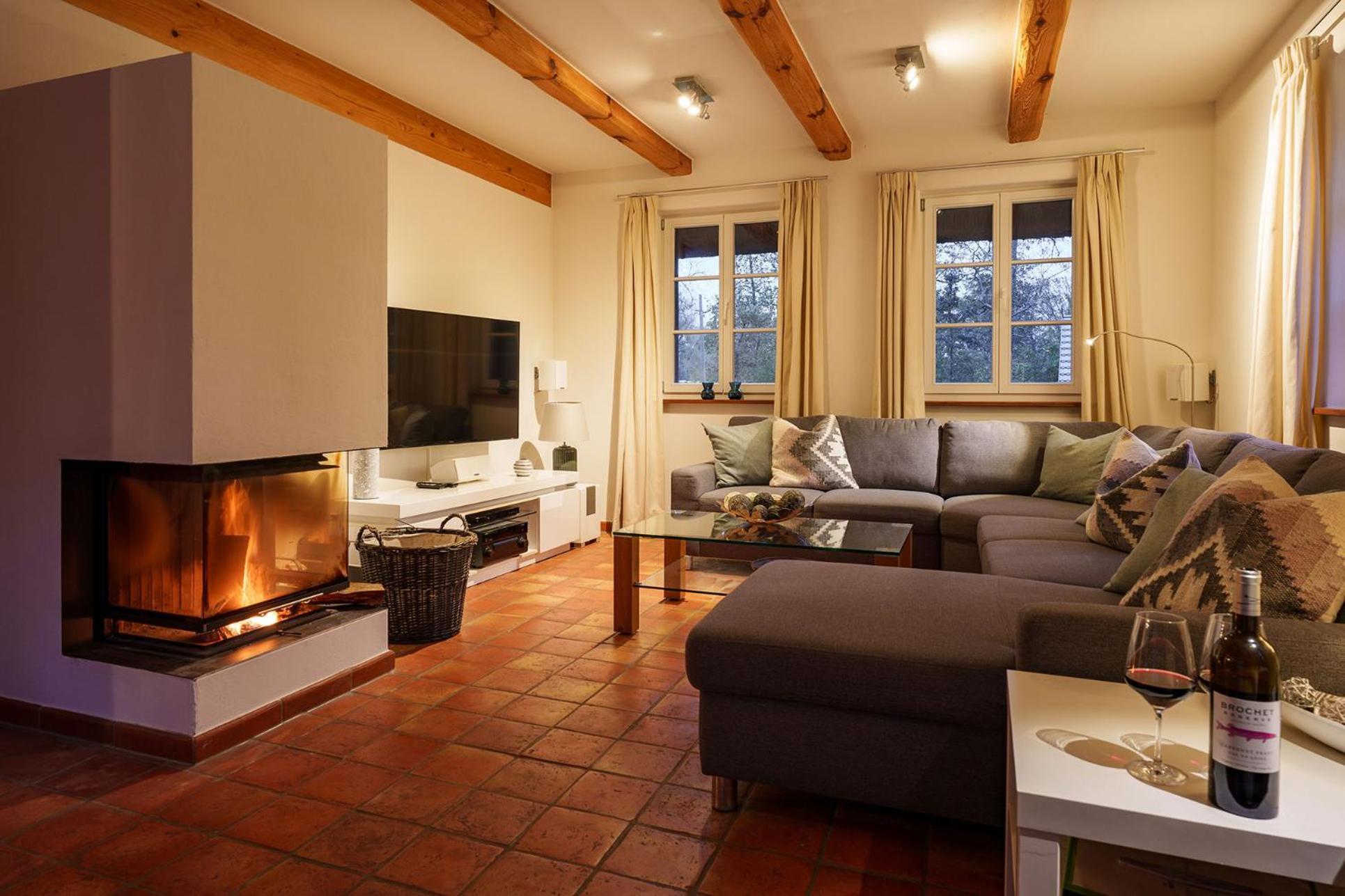 Exklusives Holzhaus Villa Burg  Bagian luar foto