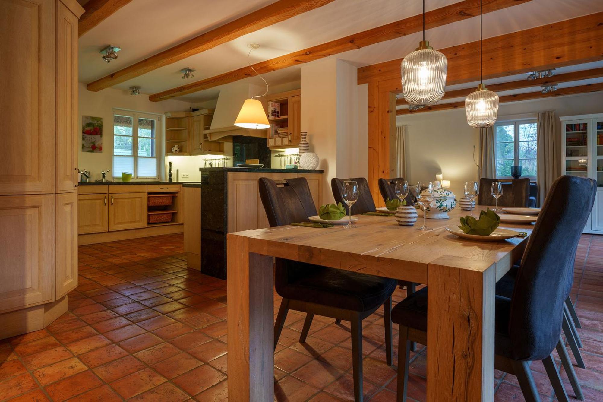 Exklusives Holzhaus Villa Burg  Bagian luar foto